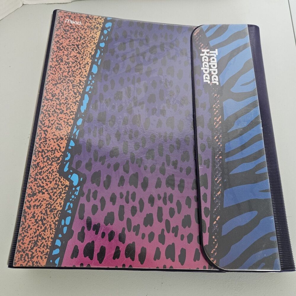 Trapper Keeper Animal Prints Theme 2 Folder Mead New 2021 version of Classic